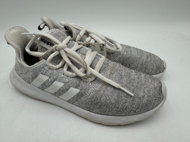 ADIDAS WOMENS CLOUDFOAM PURE 2.0 RUNNING SHOE GREY WHITE SIZE 8.5 ADIDAS WOMENS CLOUDFOAM PURE 2.0 RUNNING SHOE GREY WHITE SIZE 8.5