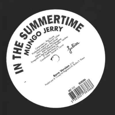 Mungo Jerry In The Summertime - Flash Backs NEAR MINT PRT Records Vinyl LP