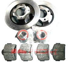 CHATENET CH40 CH46 KIT 2 Disco Freno Anteriore 225mm+Pastiglie+Cuscinetto