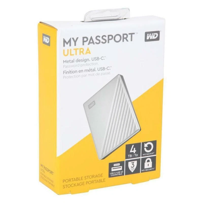Western Digital My Passport Ultra 1TB 2TB 4TB 5TB External Portable Hard Disk WD - Image 4 of 4