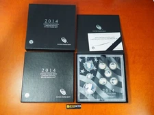 2014 W PROOF SILVER EAGLE LIMITED EDITION PROOF SET LS3 IN OGP