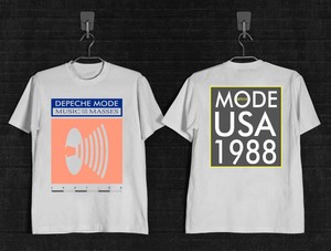 depeche mode t shirt music for the masses