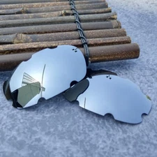 LO Replacement Lenses for-Oakley Split Jacket Vented OO9099 - Silver Polarized