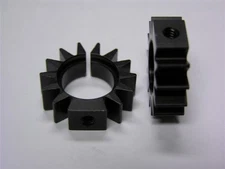 5 Aavid Thermalloy 2273B Round Semiconductor Heat Sinks Friction Fit .54"