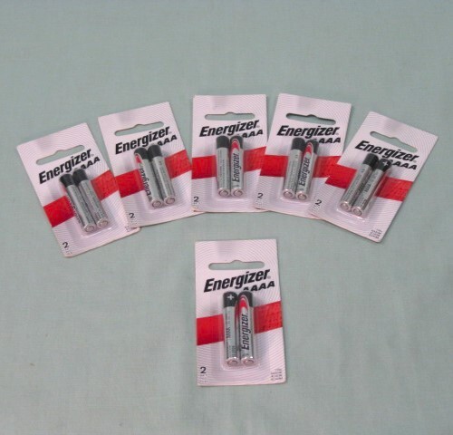 Energizer Batteries AAAA E96 Pack of 2 Glucose Meter Penlight Laser Pointer-image