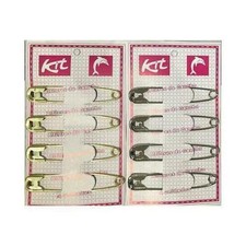 4pcs Extra Large Safety Pins,Giant Strong Safety Pin Metal Heavy Duty Blanket ,