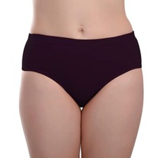 NEW 5 PACKS LADIES WOMENS COTTON MIDI BRIEFS PANTS KNICKERS UNDERWEAR SIZE 12-20