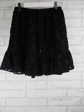 Decjuba womens a-line skirt black S 10 drawstring waist