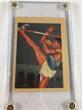 Charlie Dumas 93 Adventure 1st to Clear 7' Barrier Gum Products Sports Card 1956