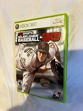 Xbox 360 2K Sports Major League Baseball 2K9 w/Manual Tim Lincecum