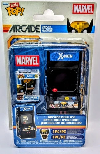 Funko Bitty Pop! X-Men Arcade Cabinet + Wolverine Mini-Figure