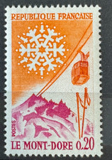 Timbre Stamp - 1961 - YT 1306 - Le Mont Dore - NEUF ** MNH
