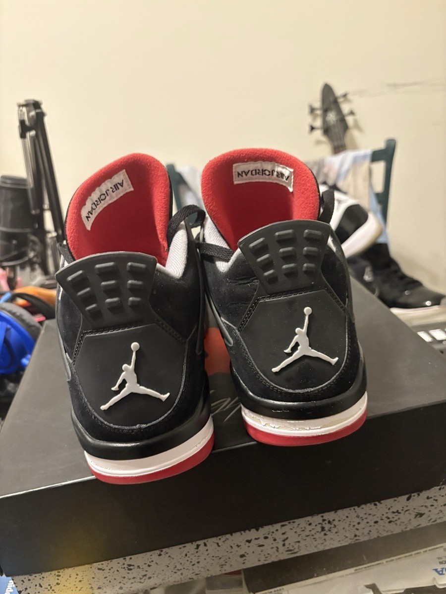 シューズ(男性用) AIR JORDAN 4 RETRO BRED 2012 Jordan 4 Retro Bred 2012 - size 8.5 886737493946| eBay