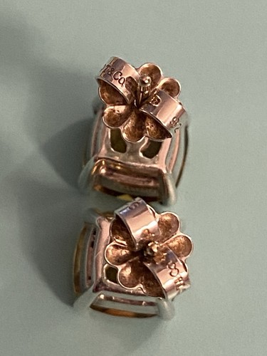 Tiffany & Co. Citrine Sparklers Stud Earrings Sterling Silver - Picture 3 of 9