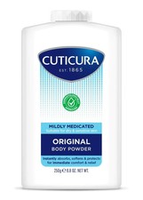 CUTICURA Mildly Medicated Body Powder 250g | Personal Hygiene | Sweat Control |