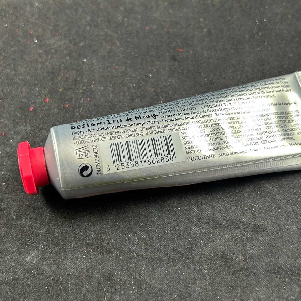 FLEURS DE CERISIER HAPPY CHERRY L'OCCITANE PROVENCE CREME MAINS HAND CREAM 1 OZ - image 3 of 3