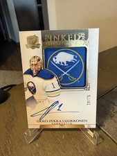 2021-22 Upper Deck the Cup Ukko-Pekka Luukkonen #146 Inked Insignias