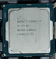 Intel Core i7 7700K, 4.20 GHz CPU Processor 7...