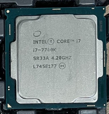 Intel Core i7 7700K, 4.20 GHz CPU Processor 7th Generation