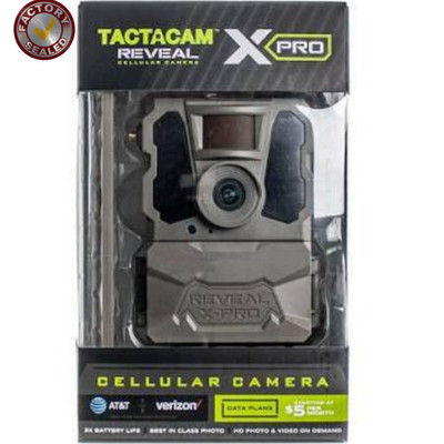 Tactacam Reveal X-PRO Cellular Trail Camera - Brand New and Factory Sealed