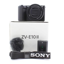  OPEN BOX EXCELLENT  Sony ZV-E10 II Mirrorless Camera with E PZ 16-50mm Lens 