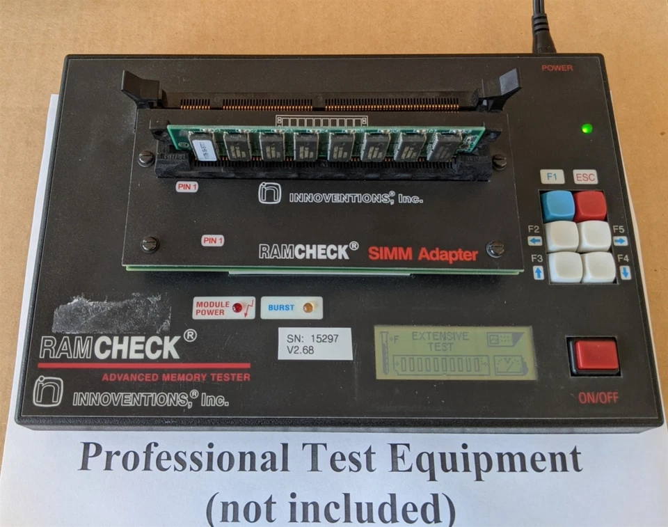 128MB 2x64MB 72-pin 60ns EDO CRUCIAL CT16M32E4M6-C8DMX Ram Memory Kit Simm 5V - Image 2 of 2