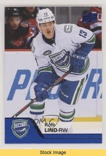 2020-21 Upper Deck AHL Blue Kole Lind #132 READ 1a9z