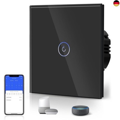 BSEED WLAN Smart Touch Lichtschalter (Neutralleiter Erforderlich), WIfI