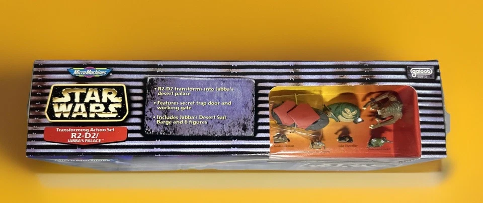 Micro Machines 65813 R2-D2/Jabba's Palace 1997 juego de acción transformadora nuevo en caja Foto 3 de 4