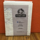Vivid Publishing Streams Of Colorado Map Size 38.5”x53.5” All The Streams In CO — photo 1