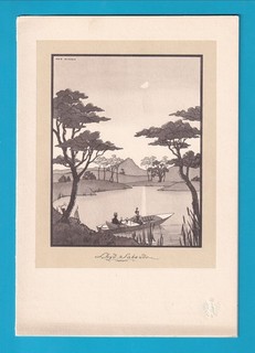 1931 Original Lloyd Sabaudo Italy Line CONTE BIANCAMANO Luncheon MENU 3rd May