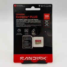 NEW - Sandisk Extreme Plus microSDXC UHS-I 256GB Memory Card SDSQXBJ-256G-GU6MA