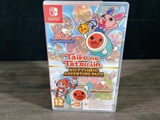 Taiko No Tatsujin Switch Unused Download Code Physical Case With Spine Art