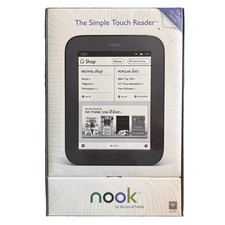 Barnes  Noble Nook Simple Touch Reader Wi-Fi 6  eReader NEW - Sealed in Box