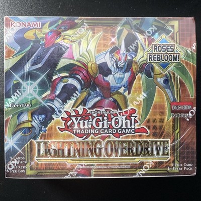 Yu-Gi-Oh! Lightning Overdrive 1st Edition Booster Box Brand New & Sealed!