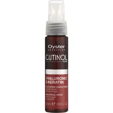 Oyster Cosmetics Cutinol Plus Hyaluronic & Keratin Restructuring Oil Spray for D
