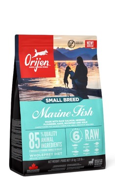 064992722524 ORIJEN Small Breed Marine Fish - trockenfutter für Hunde - 1,8kg Or
