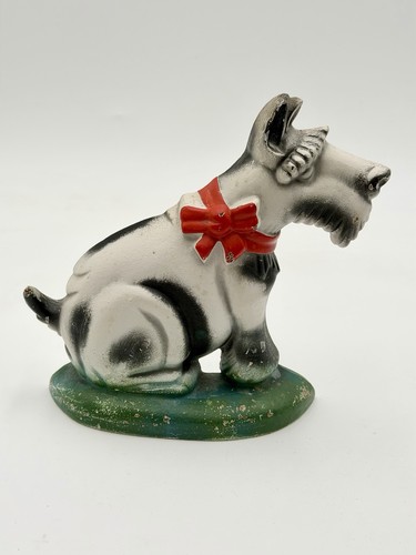 Cast Iron SCOTTIE Dog Scottish Terrier Door Stop Antique /Vintage HEAVY