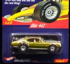 Hot Wheels Oldsmobile Olds 442 RLC Real Riders Red Line Club Car HWC 09688/10500