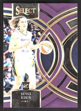 2024 Panini Select WNBA #177 Sevgi Uzun Purple Prizms #/149 Rookie