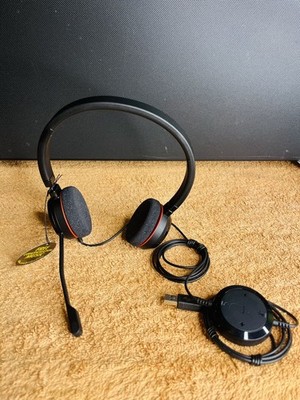 Jabra Evolve  20 Black/Red Headset