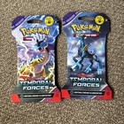 Pokemon Scarlet & Violet Temporal Forces Sleeved Booster Pack x 2 bundle