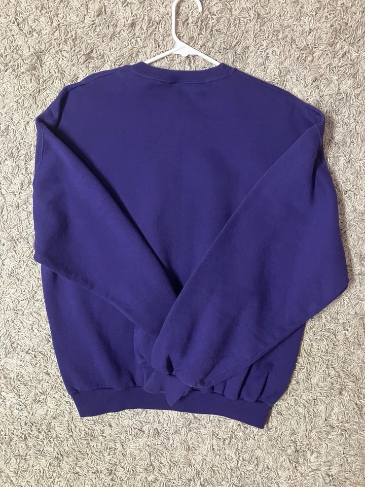 Sudadera De Colección Menopausia El Musical Cuello Redondo Talla Grande Comedia Púrpura RARA Foto 4 de 4