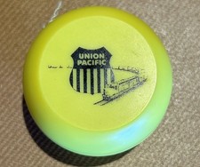 VINTAGE UNION PACIFIC RAILROAD PROMOTIONAL ADVERTISING YO-YO Yellow