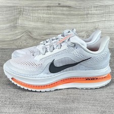 White Orange Nike Pegasus Premium 'Airscape' Authentic NEW