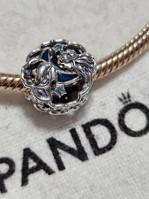 Pandora Disney Aladdin Princess Jasmine & Genie Glow-in-the-dark Charm 792349C01