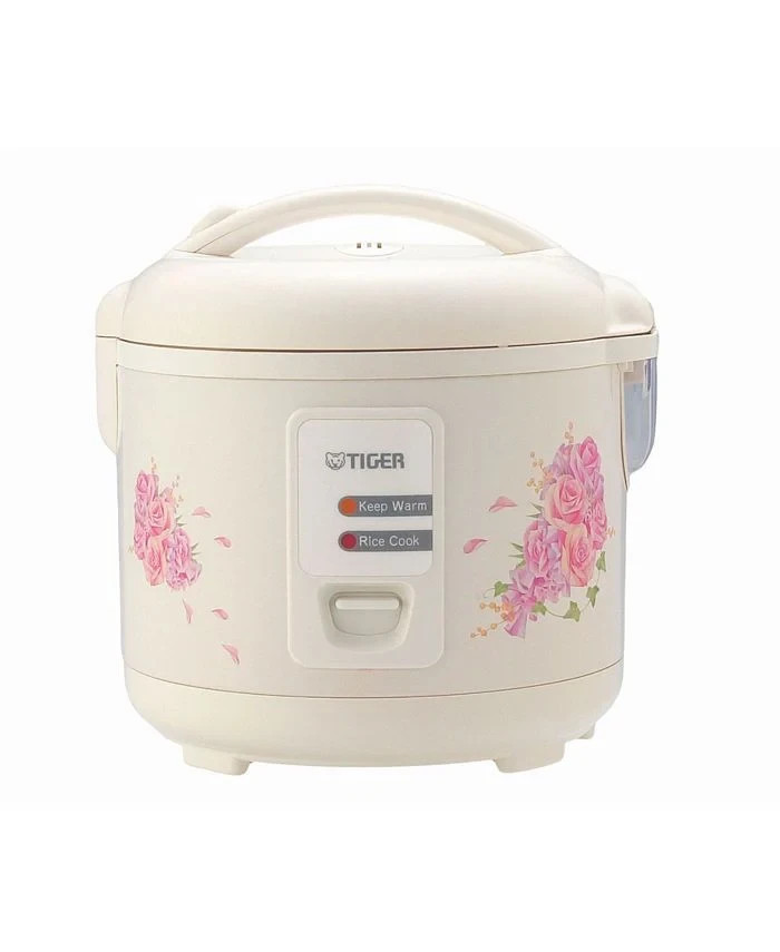 Tiger 10 cup rice cooker electric rice cooker steamer - white