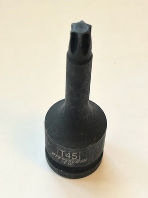 Pittsburgh Impact Torx Star Bit Socket T45 x 1/2'' -Free USA Shipping