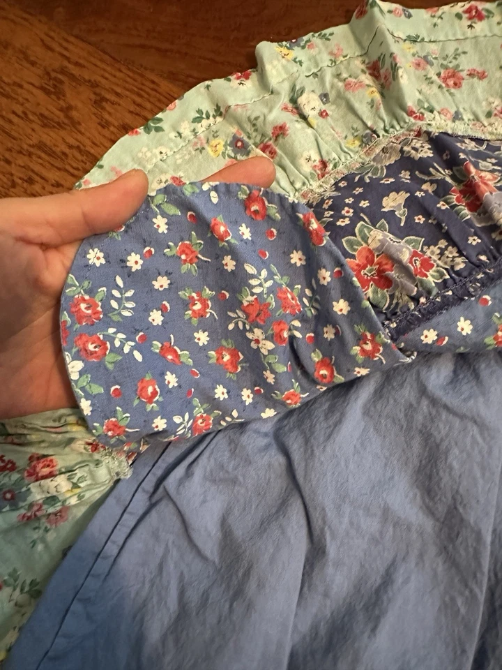 Polo Country Ralph Lauren Falda Circular en Niveles Niñas Mezcla Floral Talla 8-10 $125 Foto 4 de 4