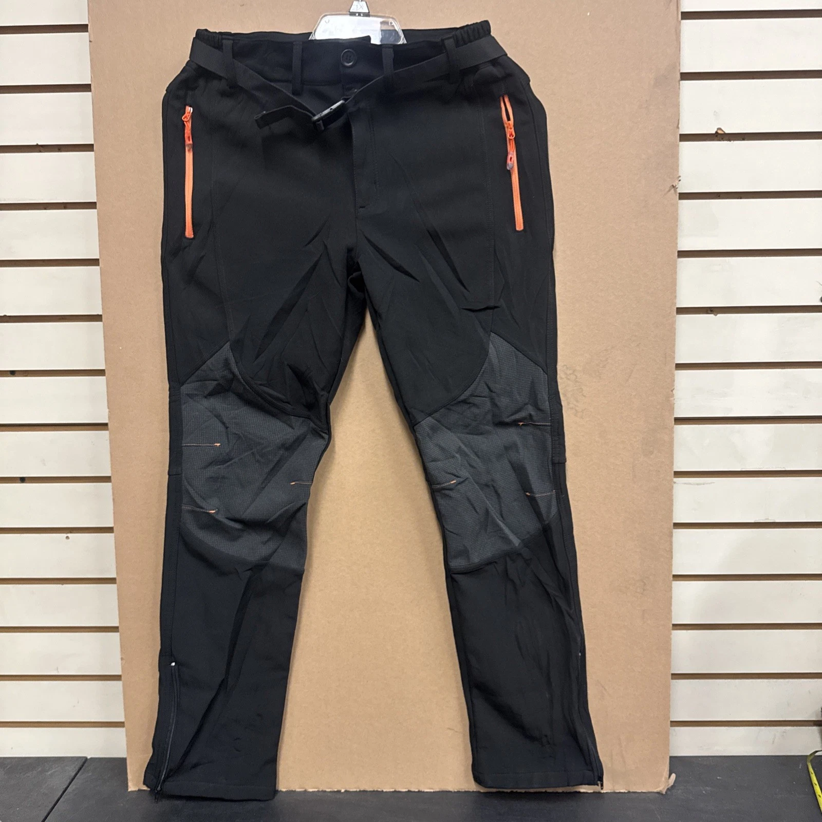 Gash Hao Pants Men 30x30 Snow Ski Waterproof Softshell Snowboard Hiking Fleece